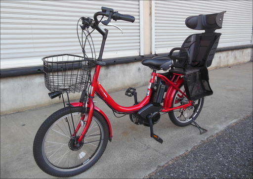 【商談中】　　　★★　　人気の２０インチアシスト自転車！　【ヤマハ　ＰＡＳバビー】　高容量8.7Ahリチウムイオンバッテリー！　ＢＳ製リアチャイルドシート！　お届け可能です！　★★