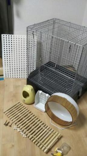 小動物ゲージセット  折り畳み式おり