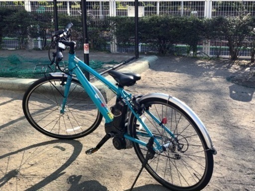 クロスバイク仕様 電動アシスト自転車JETTER(Panasonic)