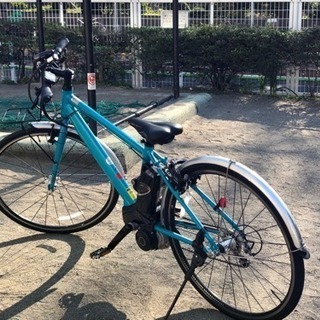 クロスバイク仕様 電動アシスト自転車JETTER(Panasonic)