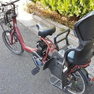 パナソニック電動自転車　幼児ヘルメット付き