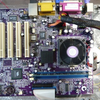 マザーボードECS製P6VEMD（ Socket370、CPU・...