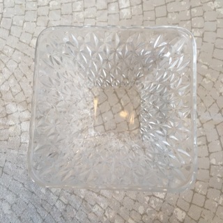 ガラス製角鉢