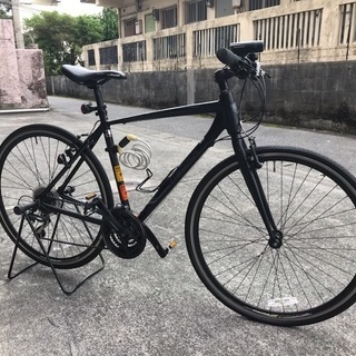 中古自転車レッシグLASSIG☆ブラック黒☆クロスバイクスポーツ
