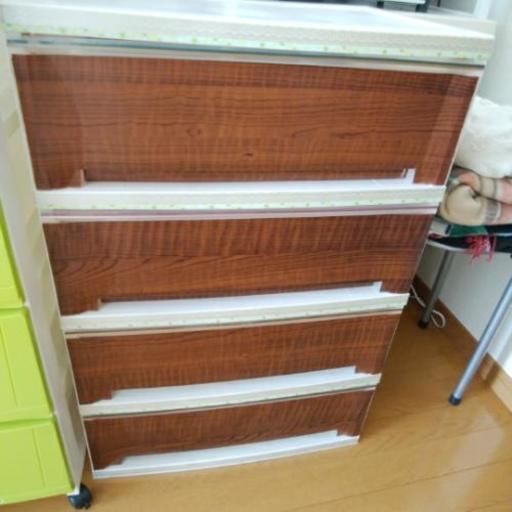 衣装ケースリメイク済み はろ 仙川の収納家具 タンス 衣類収納 の中古あげます 譲ります ジモティーで不用品の処分