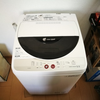 シャープSharp・2010年製・5.5kg洗い洗濯機