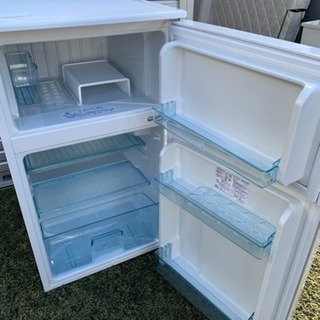 2017年製アビテラックス2ドア冷蔵庫96L - 冷蔵庫