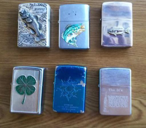 【売れました】ZIPPO 6個セット