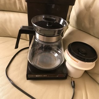アメリカ製 大型コーヒーメーカー10杯用 (ジャンク品)