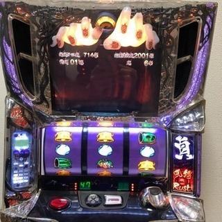 スロット リング 呪いの七日間 コイン不要機、ドアキー設定キー有り