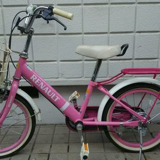 子供自転車ピンク