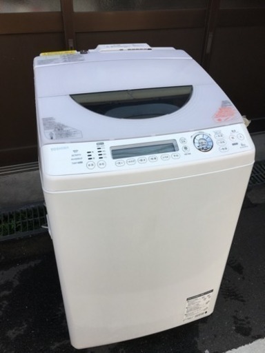 TOSHIBA 全自動洗濯乾燥機  8kg 【2014年製】