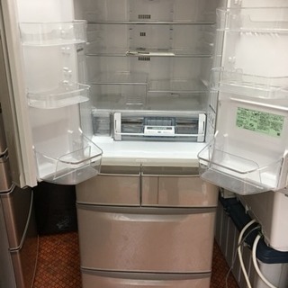 HITACHI 6ドア冷蔵庫 441L 【2014年製】