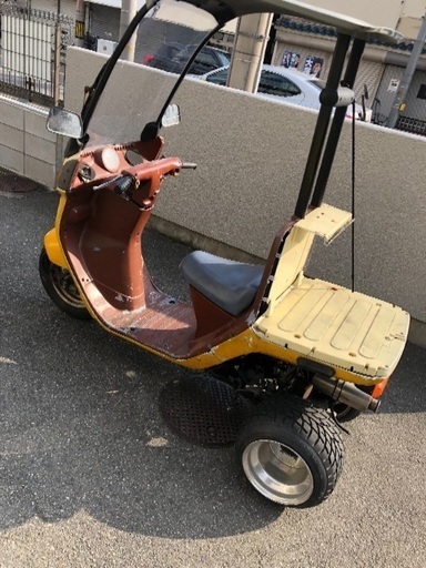 ジャイロ改 屋根付き 屋根付き自転車 デコチャリ 改チャリ ベースにも