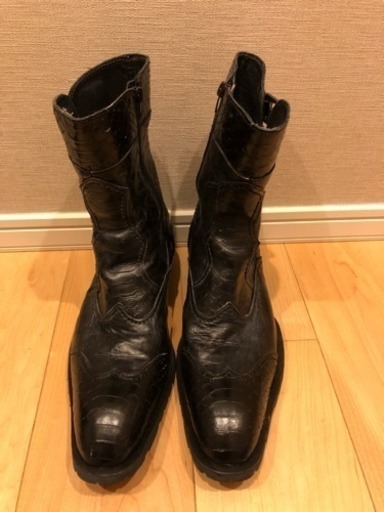 Boredom ボアダム ブーツ 黒 とも あざみ野の靴 バッグの中古あげます 譲ります ジモティーで不用品の処分