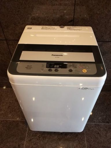 ◼️商談中◼️️パナソニック ステンレス槽 全自動洗濯機 5kg NA-F50B7