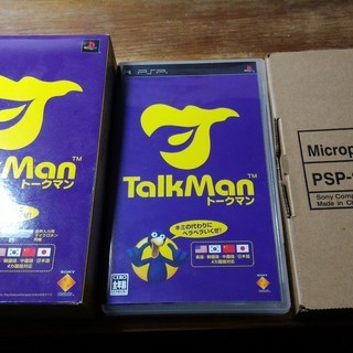 売却済【USED&箱付】PSP　ゲーム　TalkMan（トークマ...