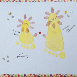 ららぽーと甲子園 子どもの成長を作品に♡手形アートの紹介 − 兵庫県