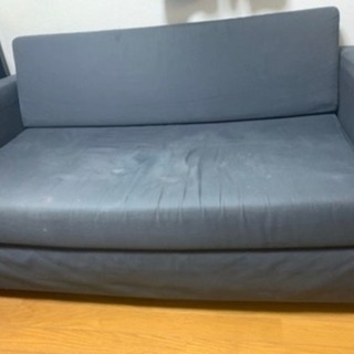 【3/15までの受付】IKEA ネイビーソファ ソファベッド