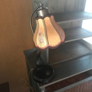 アンティーク卓上ランプ