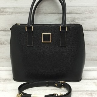 値下げ！NINA RICCI 2WAYハンドバッグ ブラック 美品