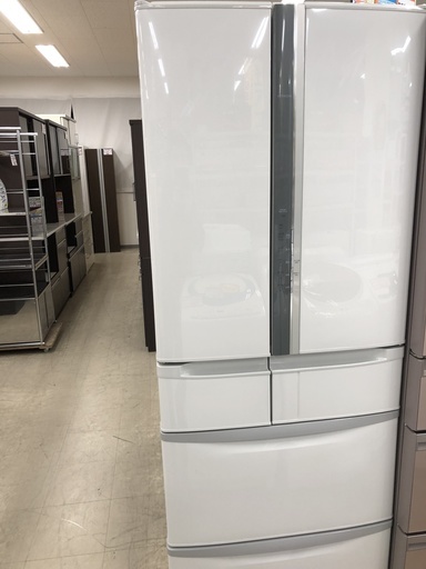 【終了】J70【動作確認、クリーニング済】 日立 冷凍冷蔵庫 R-SF48AM 2011年製 475L(冷凍138L 冷蔵337L)