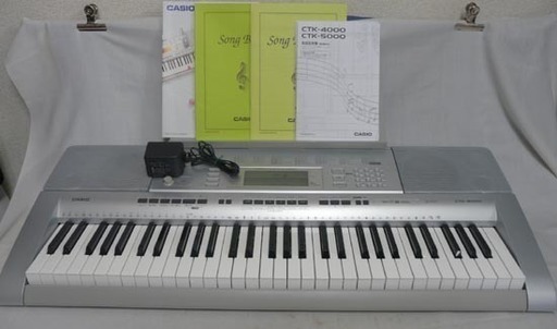 19Y0035 7　CASIO/カシオ キーボード CTK-4000 61鍵盤　中古