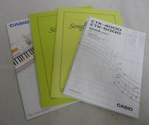 19Y0035 7　CASIO/カシオ キーボード CTK-4000 61鍵盤　中古