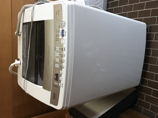 ★美品 AQUA 洗濯機  7kg  自動おそうじ機能付き！