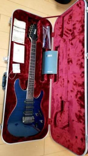 エレキギター Ibanez SV5470F NBL 売ります。定価210.000円+Dimarzioピックアップ付き