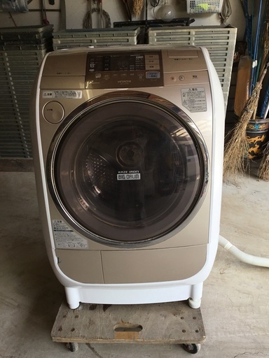 日立 ドラム式洗濯機 10K/乾燥6K  現役です！