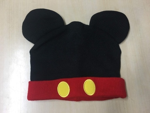 ディズニー ミッキーニット帽 未使用保管品 テリア 門沢橋の小物 帽子 の中古 古着あげます 譲ります ジモティーで不用品の処分