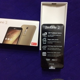 ZenFone 2 (ZE551ML) Gold 32 GB SIMフリー - 携帯電話/スマホ