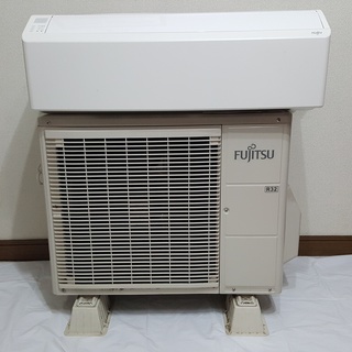 Fujitsu インバーター冷暖房エアコン 11~17畳 ☆富士通 FUJITSU AS-D22K-W nocria インバーター冷暖房ルームエアコン