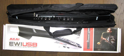 AKAI EWI USB \u0026 Marshall AMP MG-10  ケーブル　付属　ウインドシンセサイザー。
