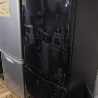 新生活！16200円 シャープ 2ドア冷蔵庫 137L 2015年製 ブラック SJ-D14A-B
