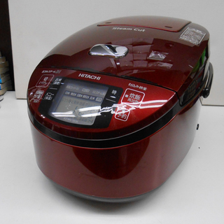 激安 日立 HITACHI 炊飯器 1升炊き RZ-MV180K-R 圧力&スチームIH