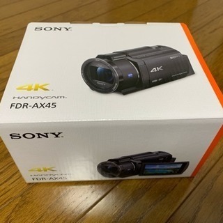 SONY  4K デジタルビデオカメラ 未使用、未開封