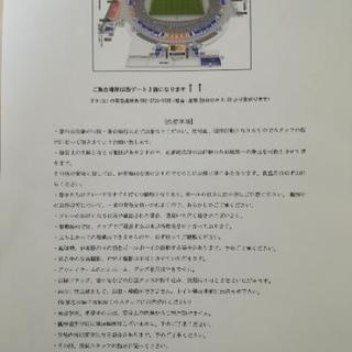北海道コンサドーレ札幌　3/9 ピッチサイドシート1名