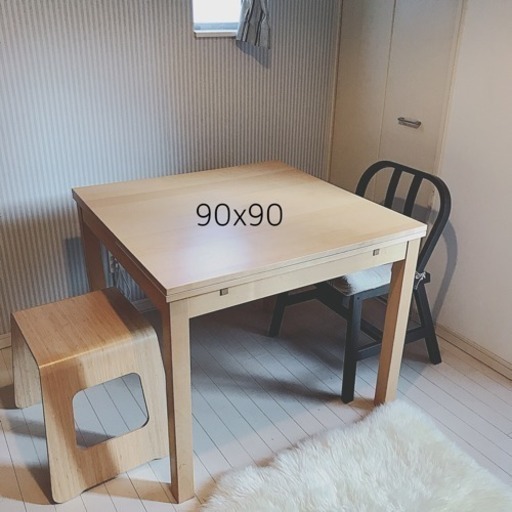 ダイニングテーブル  IKEA  伸長式