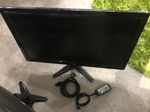 【２台】23インチ　パソコンモニター　液晶モニタ　液晶ディスプレイ　ブラック　Acer