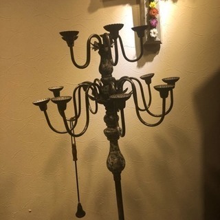 超レア 燭台 約150年程前のフランスアンティーク