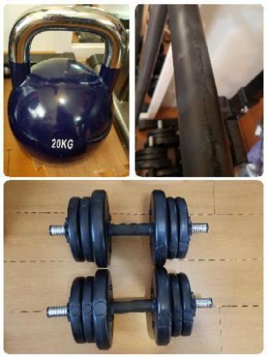 ウェイトトレーニング セット売 自宅引渡し