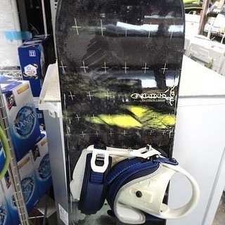 長期保管未使用品 サロモン スノーボード 149cm 板 RUDE ...