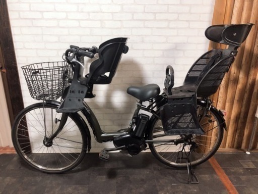128 ヤマハ ラフィーニ 8.7Ah 新基準 三人乗り 26インチ 電動自転車