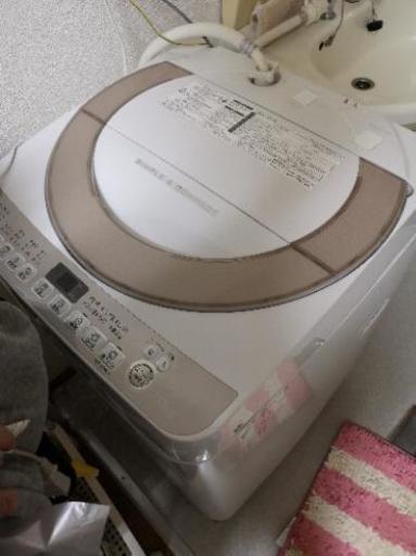SHARPの7kg洗濯機