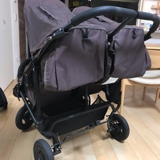 【美品】エアバギー　ココダブル AIRBUGGY エアバギー ココダブルEX フロムバース サーモンベリー