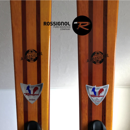 送料無料【ROSSIGNOL】100周年記念モデルOLYMPIC41 174cm ファン必見 ROSSIGNOL 100周年記念 ロシニョール 限定モデル スキー