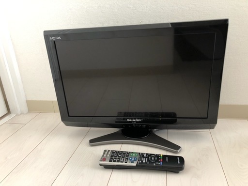 テレビ　SHARP　AQUOS　20インチ　2010年製