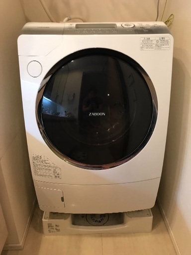 ドラム式洗濯乾燥機 洗濯機 東芝 ZABOON TW-Z96V1R 2014年製